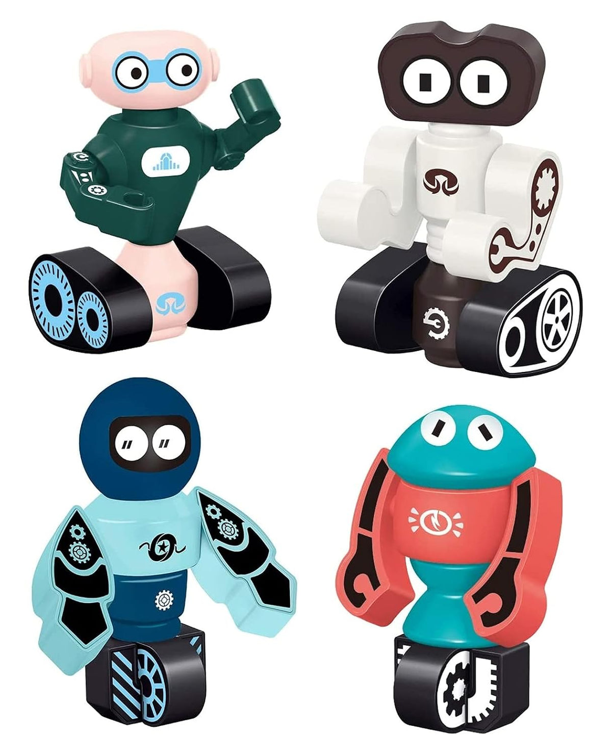 Dancing Robot Toy for Kids with Music, 3D Lights & 360° Rotation