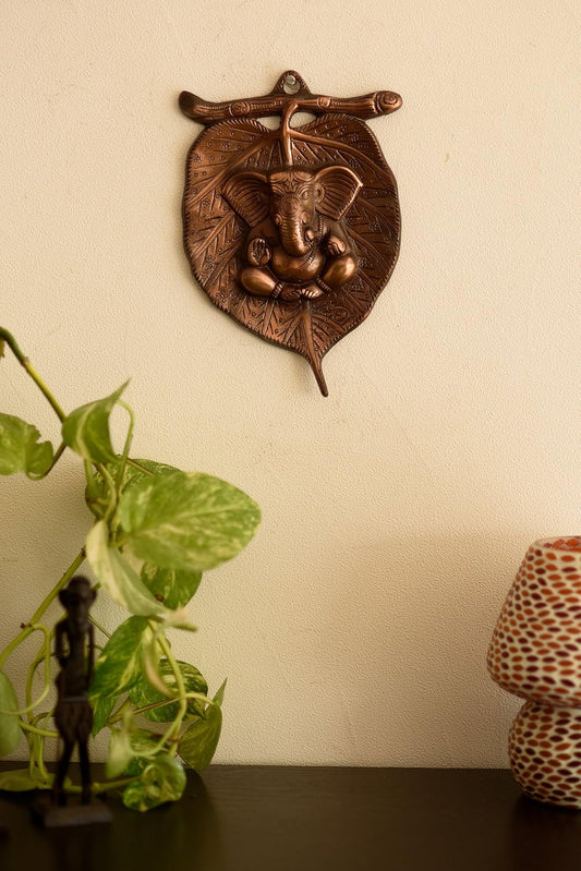 Metal Wall Hanging of Lord Ganesha