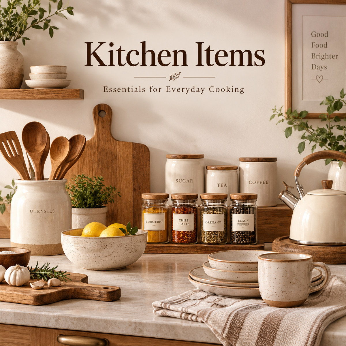 Kitchen items