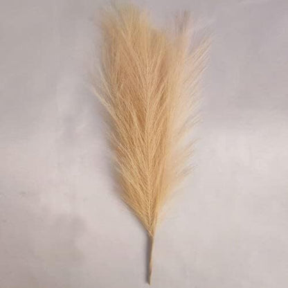 Faux Pampas Small Fluffy Artificial Flowers for Home