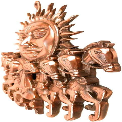 7 Running Horses Wall Hanging | Wall Mount Showpiece