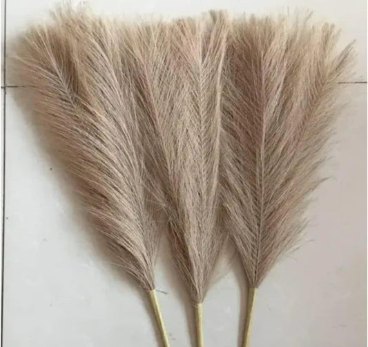 Faux Pampas Small Fluffy Artificial Flowers for Home
