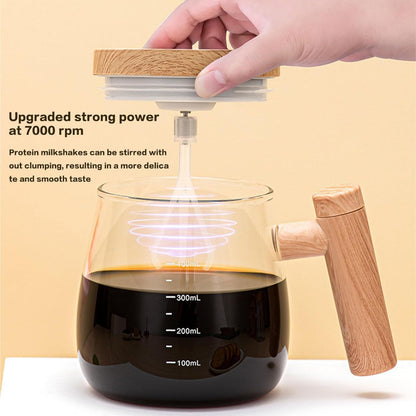 400ml Electric Self Stirring Coffee Mug with Lid & Handle