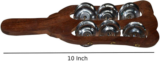 Wooden Hand Taal Khartal Kartal Indian Musical Instrument