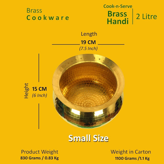 Brass Handi for Cooking Food
