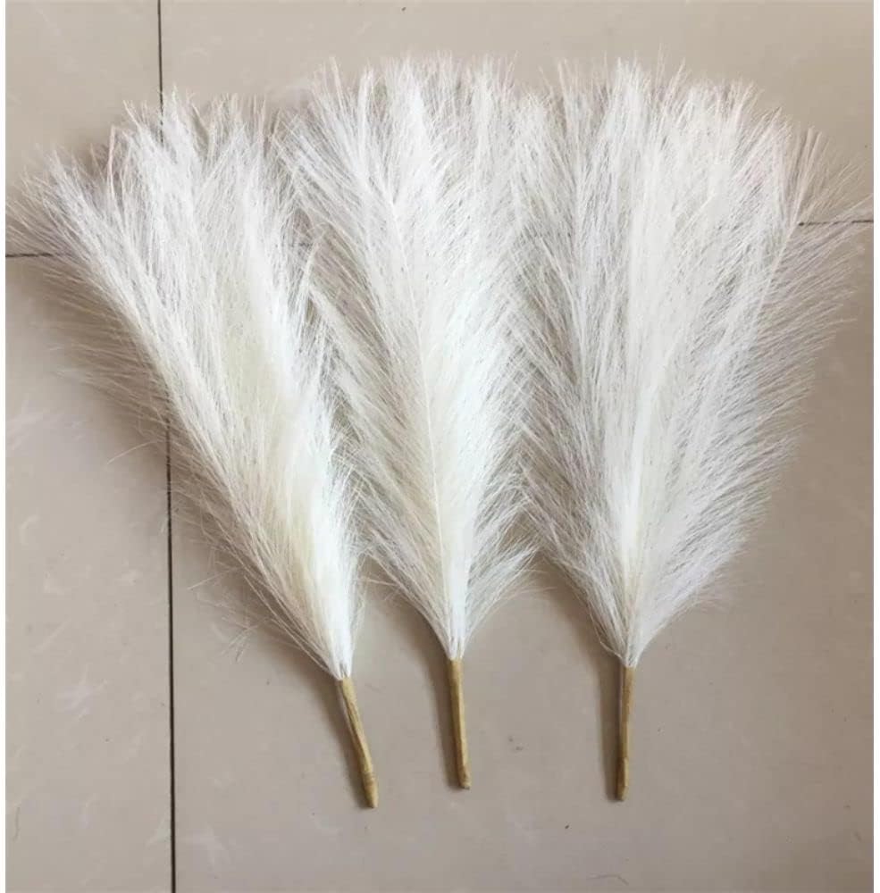 Faux Pampas Small Fluffy Artificial Flowers for Home