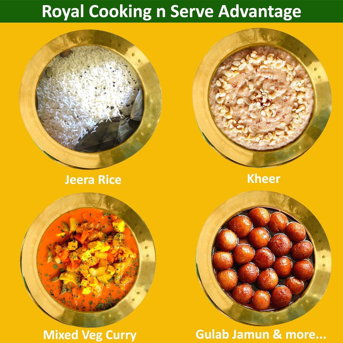 Brass Handi for Cooking Food
