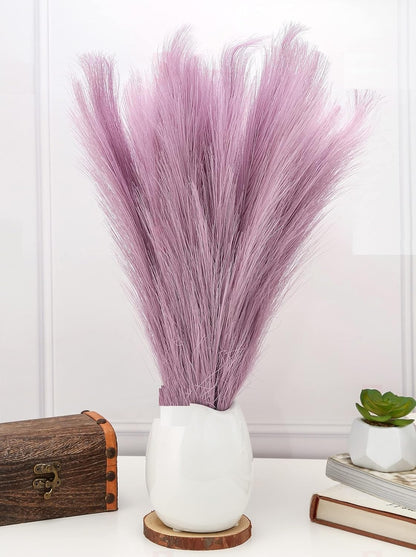 Faux Pampas Small Fluffy Artificial Flowers for Home