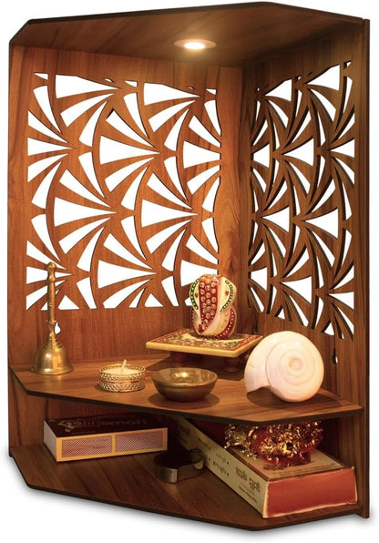 Wooden Pooja Stand Mandir for Home Temple