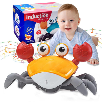 Dancing Robot Toy for Kids with Music, 3D Lights & 360° Rotation