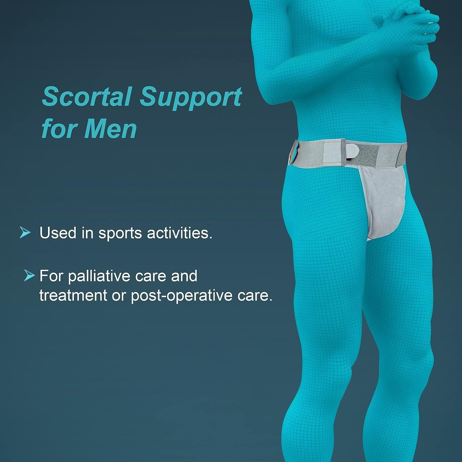 Homebiq Scrotal Support Belt – Comfortable Groin Support for Stability and Daily Comfort - Image 2