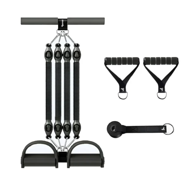 Double Spring Tummy Trimmer Men and Women for Abs Workout Stomach Exercise Machine for Women and Men Exercise in Gym, Home for Abdominal, Belly Exercise Waist Trimmer, Tummy Twister Black