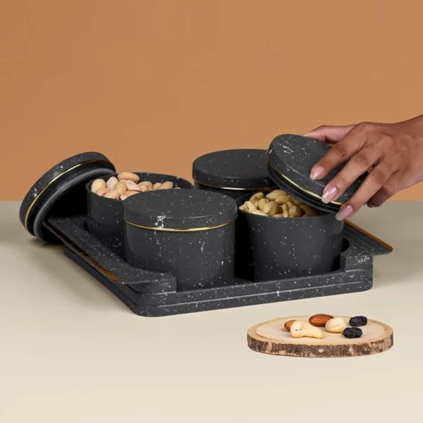 Unbreakable Airtight Dry Fruit Container Set