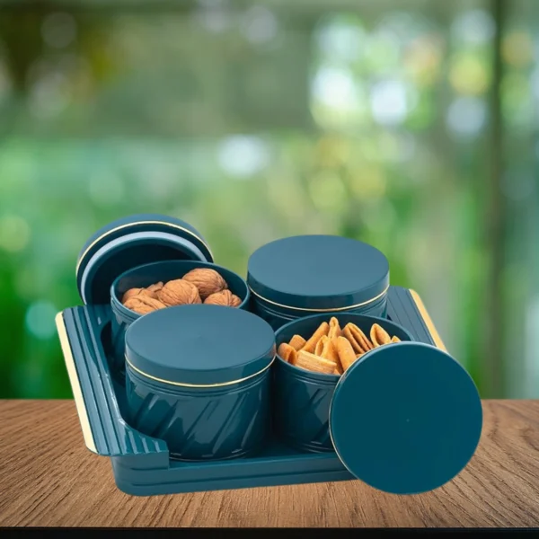 Unbreakable Airtight Dry Fruit Container Set