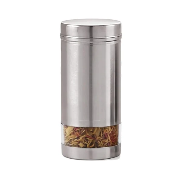 Stainless Steel Storage Containers Set (6 Pcs, 1L)