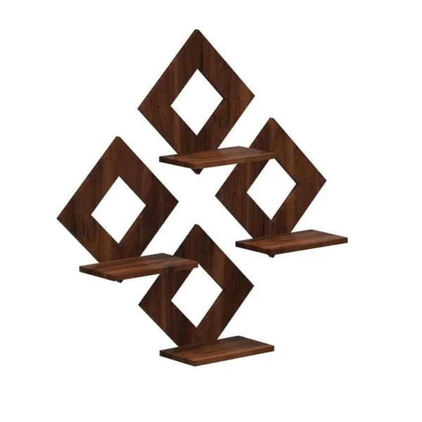 Wooden Floating Wall Shelf for Decor & Display